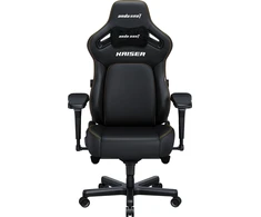 Žaidimų kėdė AndaSeat Kaiser 4 L | spalva: juoda (oda)