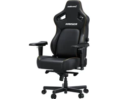 Žaidimų kėdė AndaSeat Kaiser 4 L | spalva: juoda (oda)