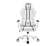 Žaidimų kėdė Diablo X-One 2.0 Gaming Chair King, Balta-juoda