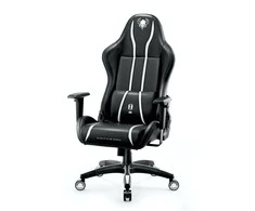 Žaidimų kėdė Diablo X-One 2.0 Gaming Chair King, Juoda-balta
