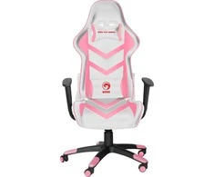 Žaidimų kėdė Marvo CH-106 Gaming Chair, Rožinė