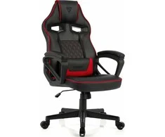 Žaidimų kėdė Sense7 Knight Gaming Chair, Juoda-raudona