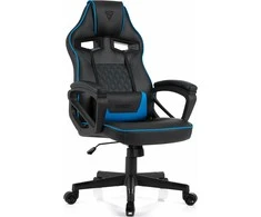 Žaidimų kėdė Sense7 Knight Gaming Chair, Juoda-mėlyna