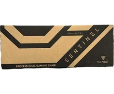 Žaidimų kėdė Sense7 Sentinel fabric  Gaming Chair, Juoda-raudona
