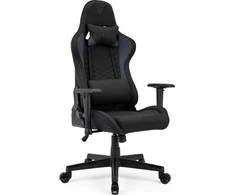 Žaidimų kėdė Sense7 Spellcaster fabric Gaming Chair, Juoda-mėlyna