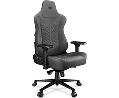 Žaidimų kėdė Yumisu 2052 Fabric Gaming Chair, Pilka