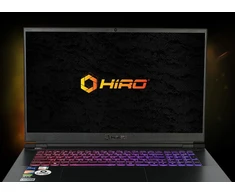 Žaidimų nešiojamas kompiuteris HIRO Y750 17,3" / 144Hz, i7 13620H, RTX 5050 8GB, 16GB RAM, 512GB SSD M.2, W11H