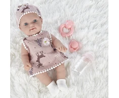 None Nežinomas Žaislinė lėlė kūdikis, su priedais, 30 cm, ZJA215301