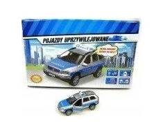 Žaislinė mašinytė su garsu Hipo Auto Police 11cm HKG093