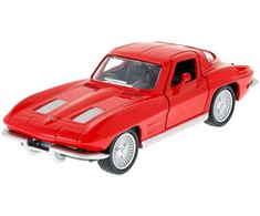 Žaislinis automobilis Daffi Chevrolet Corvette Stingray 1963, raudonos spalvos