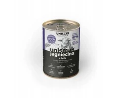 UNISZKI UNIsmak ėriena with pumpkin – drėgnas ėdalas šunims – 400g