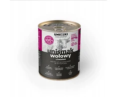 UNISZKI UNIsmak jautiena with sweet potato – drėgnas ėdalas šunims – 400g