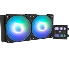 Zalman „Alpha2 se a24 bl 240 mm“ procesoriaus skysčio aušintuvas su vandens aušinimu
