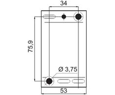 Zamel TRM-8 TRANSF.230/8V AC 15VA