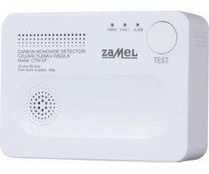 Baterijomis maitinamas anglies monoksido detektorius - Zamel CTW-07