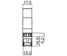 Zamel Laiko siųstuvas 16A 1NO / NC 230V AC PCM- 04