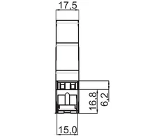 Zamel Laiko siųstuvas 16A 1NO / NC 230V AC PCM- 03