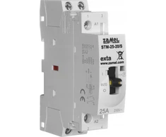 Zamel Modulinis kontaktorius su rankiniu valdymu, montavimas, 25A, 2xNO, 230V AC, tipas: STM-25-20/S EXT10000287