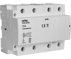 Zamel Modulinis montavimo kontaktorius 100A 4Z 230V AC tipas: STM-100-40 EXT10000302