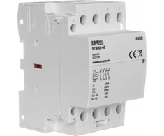 Zamel Modulinis montavimo kontaktorius 63A 4xZ 244V AC/DC tipas: STM-63-40/24V EXT10000300