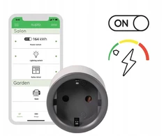 Zamel Nuotoliniu būdu valdomas „Wi-Fi“ lizdas su energijos matavimu SGW-01.v2 SPL10000061-WUN