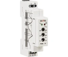 Zamel 1 fazės įtampos relė 230V AC PNM-10 (EXT10000103)
