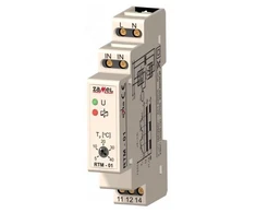 Zamel RTM-01 REG.TEMP.5-40C B / SONDY 230 V AC