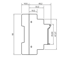 Zamel Savaitgalį per metus 230V AC ZCM- 22