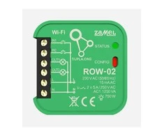 Zamel Supla ROW-02 - 2x relė 230V Wifi - Android/iOS programėlė