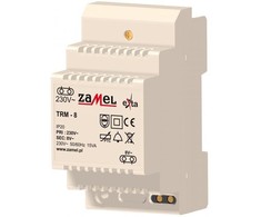 Zamel 230 / 8V AC 15VA TM- 8 Bell Transformer
