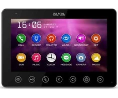 Zamel 7 colių vaizdo monitorius su jutikliniais mygtukais, juodas VP-808B ENT10000421