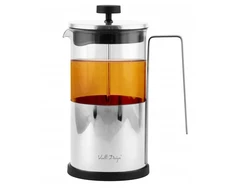Kavos ir arbatos užpiltuvas 1000 ml DIAMANTE sidabrinis 0688