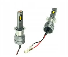 „Żarówki“ LED LTC Sidabrinis serijos „Plug&amp;Play“ H1 DC 9-32Vmax 60W 6000LM vienetas, 2 vnt.