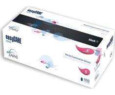 None Vienkartinės pirštinės EasyCare S, 100 vnt., juodos