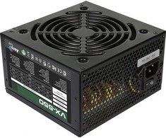 AEROCOOL AEROVX-550PLUS PSU AeroCool VX-550 PLUS 550W, tylus 120 mm ventiliatorius su išmaniuoju valdymu
