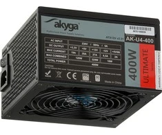 Akyga Ultimate ATX maitinimo šaltinis 400W AK-U4-400 80+Bronze Fan12cm P8 4xSATA PCI-E