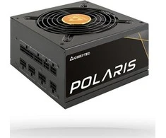 CHIEFTEC Polaris 650W sertifikuotas 80Plus GOLD pilnai modulinis ATX 12V 2.4 aktyvus CFP su LLC keitikliu, pusės tilto ir DC-DC