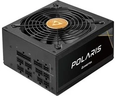 CHIEFTEC Polaris 1250W 80Plus Gold Half-bridge LLC keitiklis su nuolatinės srovės į nuolatinės srovės pilnu moduliniu kabeliu 65cm 6x8PIN PCIe 14cm tylus ventiliatorius