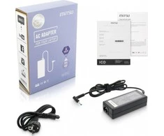 Mitsu Nešiojamojo Kompiuterio Įkroviklis - HP 65W, Juodas