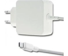 QOLTEC 50194 AC adapter 45W 20V 2.25A USB C Baltas
