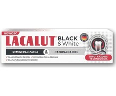 Zdrovit LACALUT Juodas &amp; Baltas Pasta do zębów 75 ml