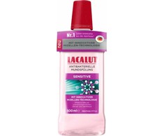 Zdrovit LACALUT Sensitive Antybakteryjny płyn do płukania jamy ustnej su technologija micelarną 500 ml