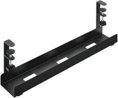 ZE Kommunikationstechnik InLine® Kabelių valdymo bėgelis, skirtas montuoti po stalu su varžtiniais gnybtais