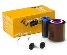 Zebra juostelė, spalvota YMCKO, 1/2 skydo, 1250 vaizdų, ZXP7, HS, EMEA