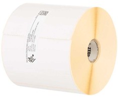 Zebra LABEL, PAPER, 102X178MM; DIRECT THERMAL, Z-PERFORM 1000D, UNCOATED, PERMANENT ADHESIVE, 25MM CORE