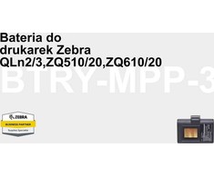 Zebra RINKINIO ACC QLN2/3, ZQ510/20, ZQ610/20 ATSARGINIS IŠMANUSIS BATERIJA