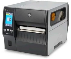 Zebra TT spausdinimo spausdintuvas ZT421; 6", 203 dpi, Europos ir JK laidas, nuoseklusis prievadas, USB, 10/100 Tinklinis, „Bluetooth 4.1“/MFi, USB jungtis, pjaustytuvas su surinkimo dėklu, EZPL