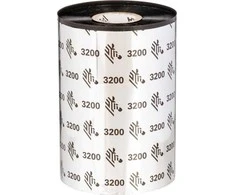 Zebra ''Zebra Wax/Resin 3200 5.16'''' x 131mm (03200BK13145)''