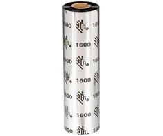 Zebra Wax juostelė 131 mm x 450 m 1600 m; Ekonomiška Wax, 25 mm šerdis