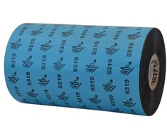 Zebra vaško juostelė, 89 mm x 450 m (3,5 col. x 1476 pėd.), 5319; „Performance“, 25 mm (1 col.) šerdis, 6 vnt./dėžutėje